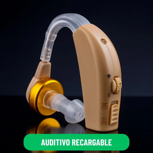 2 Audífono Amplificador para Sordera Recargable